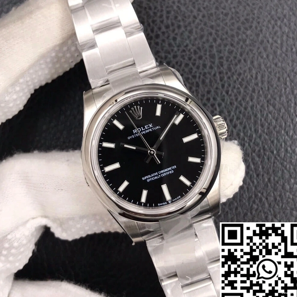 Dial 31MM Factory Perpetual EW Rolex Oyster Black M277200-0002 0421